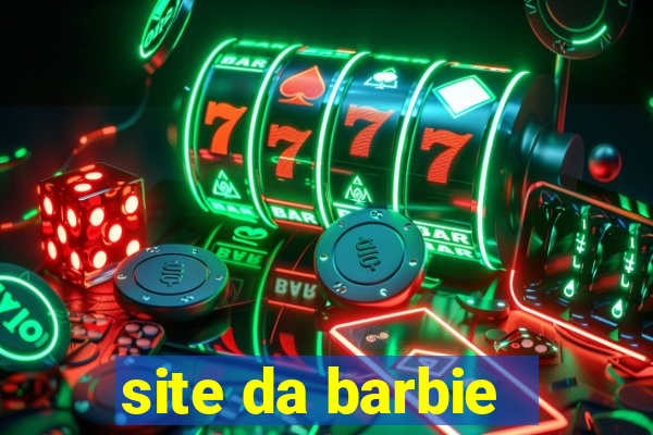site da barbie - jogos